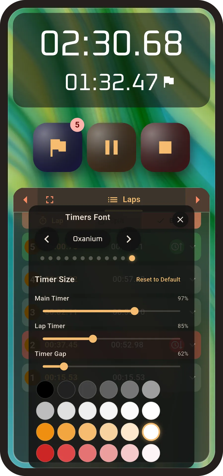 TiCaNo Stopwatch App